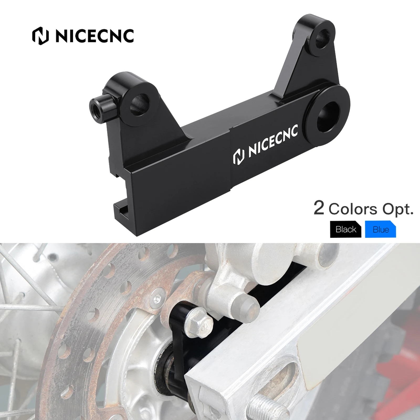 

NICECNC For Yamaha YZ85 YZ 85 2002-2018 2017 2016 2015 YZ80 YZ 80 1993-2001 Motorcycle Rear Brake Caliper Bracket Aluminum
