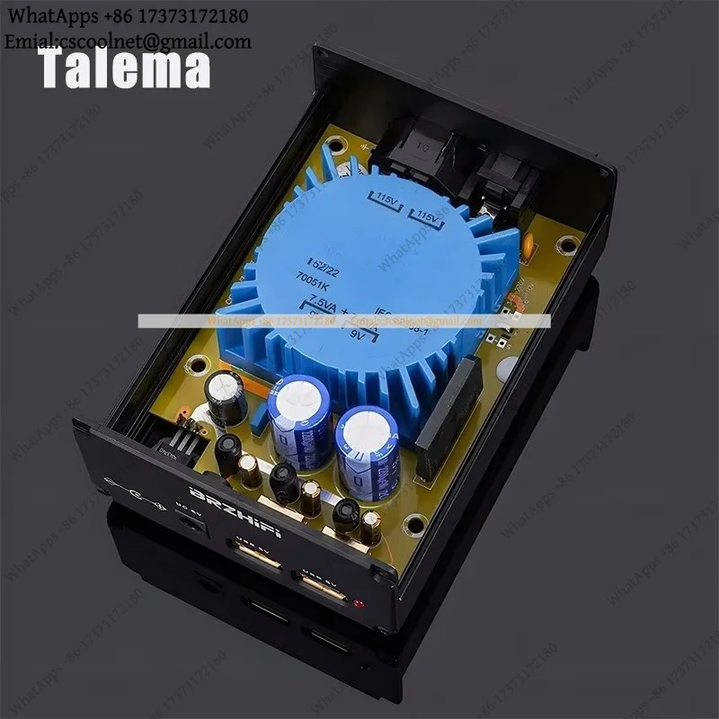 k06 15W DC5V USB Audio Linear Power Supply for TALEMA LT1086CT CLC Filters DC5521 Low Noise XMOS DAC Headphone Amplifier