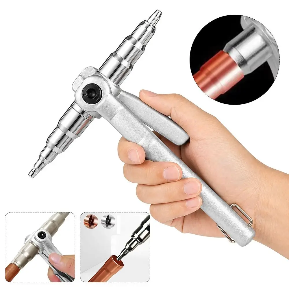 Durable 6-22mm Copper Pipe Expander Aluminum Alloy Manual Air Conditioner Reamer Hydraulic Expander Expander Tool