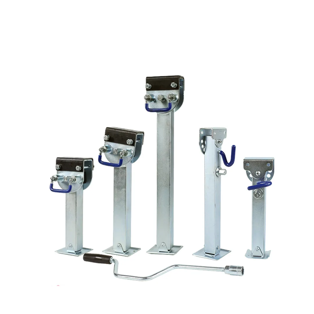 TYTXRV RV Trailer Part 1000-1500KG Drop Down Stabilizer Jack Stand With Handle 180° Adjustable Roll Angle Square Jack