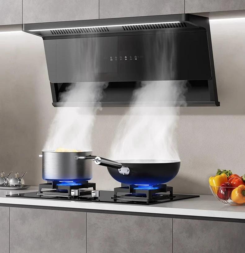 Cappa da cucina Zero sense S1 cappa da cucina per uso domestico con doppia aspirazione laterale superiore