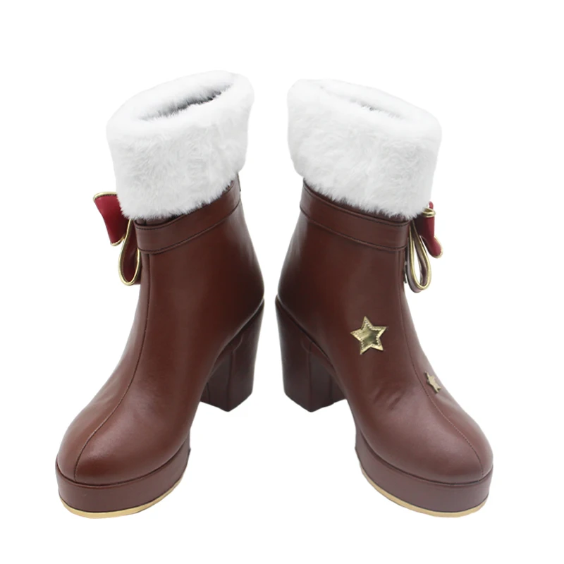 Game Pretty Derby Mejiro Heldere kerstkostuums Cosplay Schoenen Laarzen Helder Voor Hallowmas Party Volwassen Vrouwen Mannen