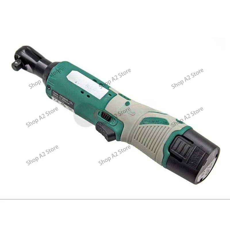 Extended 90-degree electric wrench, hollow electric screwdriver ratchet for hole and threading