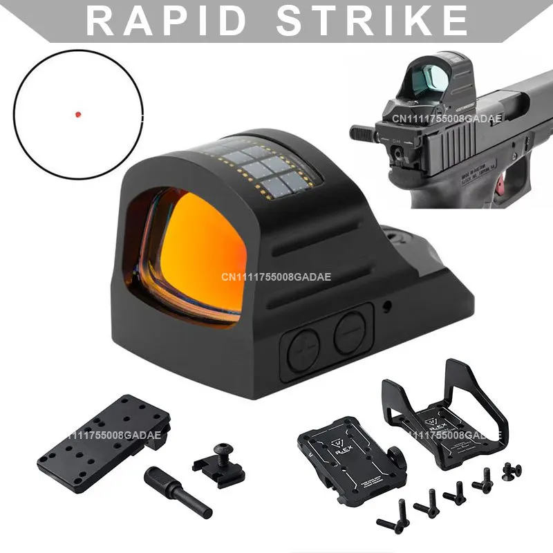 

HS 507C Compact Red Dot Sight for Pistol Handgun Airsoft Tactical Rifle Mini Sight Scope Hunting Bracket For Glock & 20mm Rail