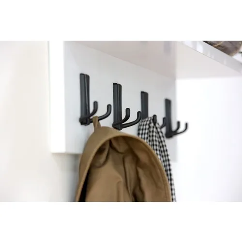 Pome Decorative Fortmanto Askılıklı Wall Rack White Mdf