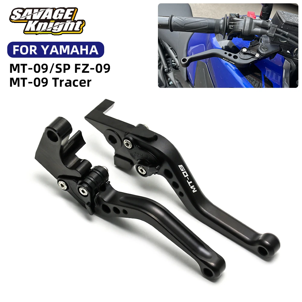 

2025 MT-09 Short Brake Clutch Lever For YAMAHA MT09 FZ-09 MT 09 Tracer FZ09 MT09 SP 2014-2024 Handle Control Levers Adjustable