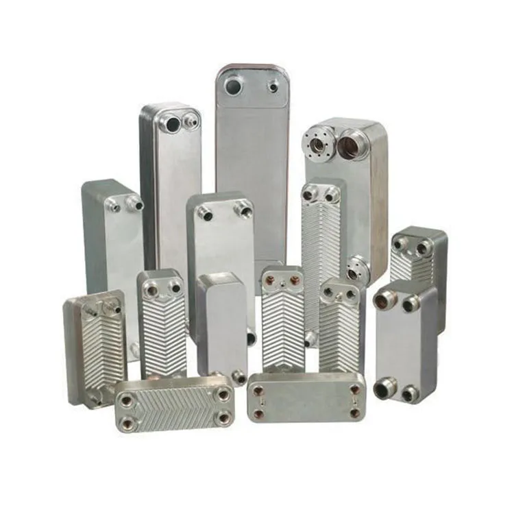 H095A 316 304 Stainless Steel Copper Brazed Plate Heat Exchanger for Water Treatment Machinery