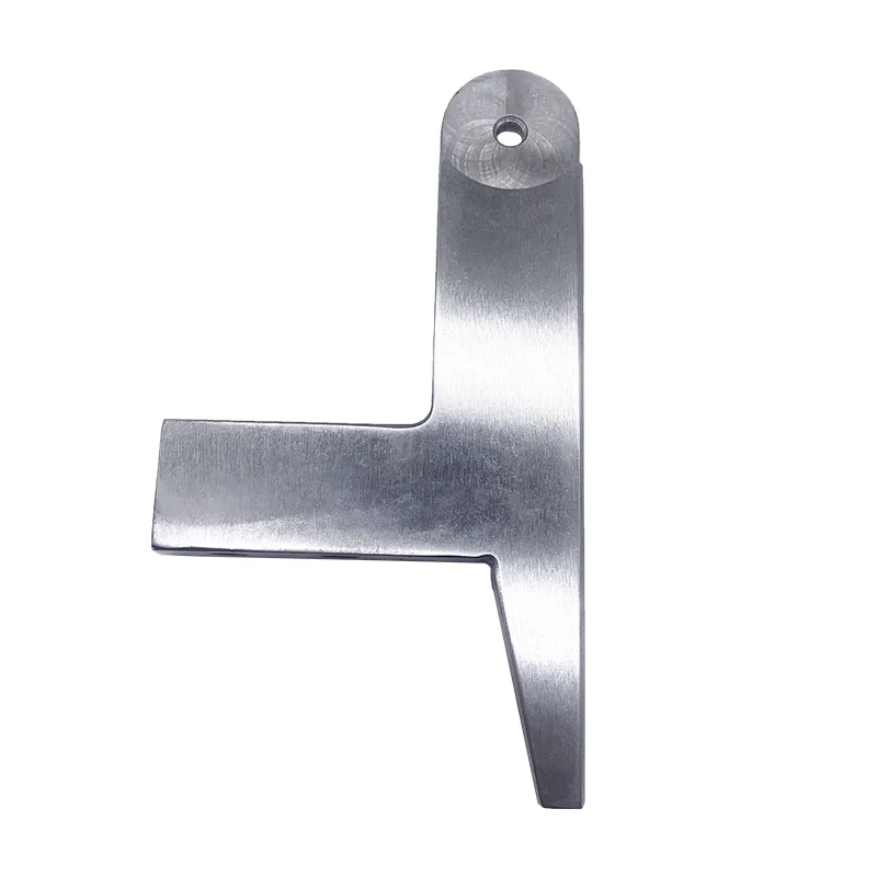 Woodworking machinery parts t-shaped plug round head baffle iron block for edge banding machine