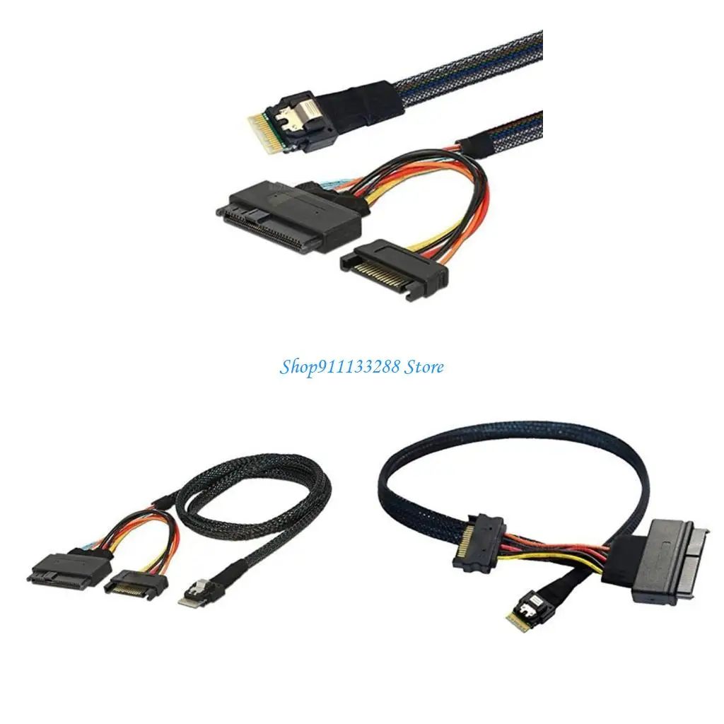 

G88D Solid SASSFF-8654 4i 38pin To SAS8639U.2 Adapter Data Cable for Data Center