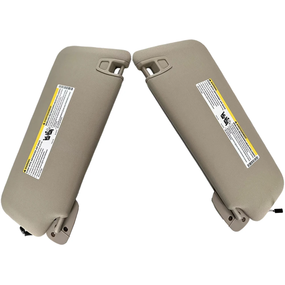 

22850310 Для Cadillac CTS, CTS ESV, CTS EXT 2007 2008 2009 2010 2011 2012 2013 2014 Автомобильный пластиковый бежевый солнцезащитный козырек