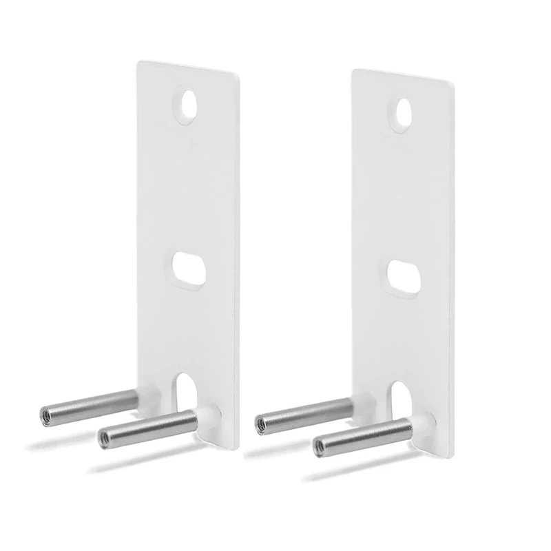 Steel Black Wall Mount Brackets for Bose OmniJewel Lifestyle 650 & Surround Speakers 700 (Black&White)