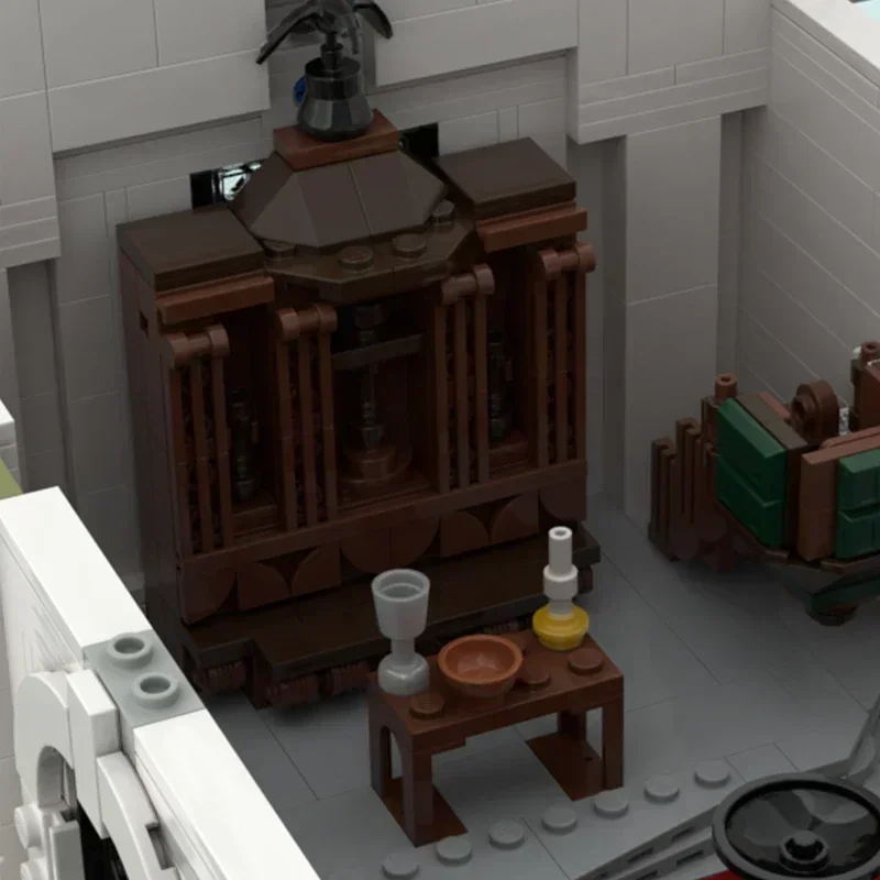 Moc ビルディングブロック ウェスタンリデンプション教会 テクノロジーモジュラーブロック 人気ゲームモデル ギフト クリスマスおもちゃ DIY セット 組み立て