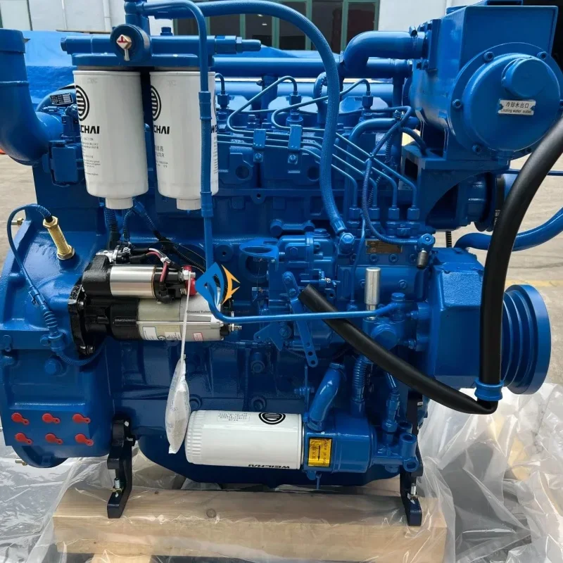 مجموعة المحرك لشاحنة Weichai WP4.135E32 135 HP 4.5L National III محرك الديزل لحفارة آلات البناء