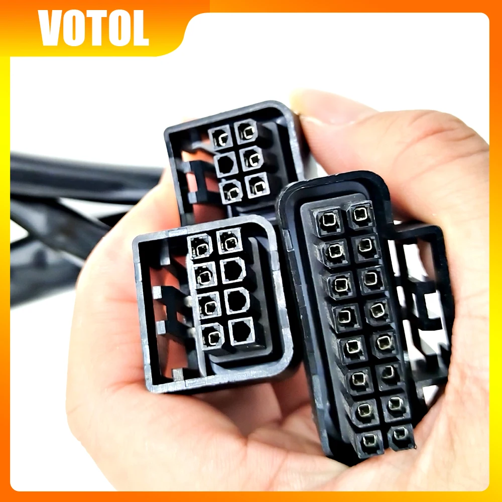 

VOTOL EM25 EM30 EM50 EM100 EM150 EM50-4 EM80 GTS SP 7235 7255 72350 Electric Scooter controller Cable harness only for Votol EM