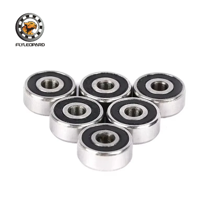 2Pcs S608 2RS Stainless Steel Ball Bearing ABEC-9 8x22x7 mm Deep Groove Rubber Sealed Ball Bearings