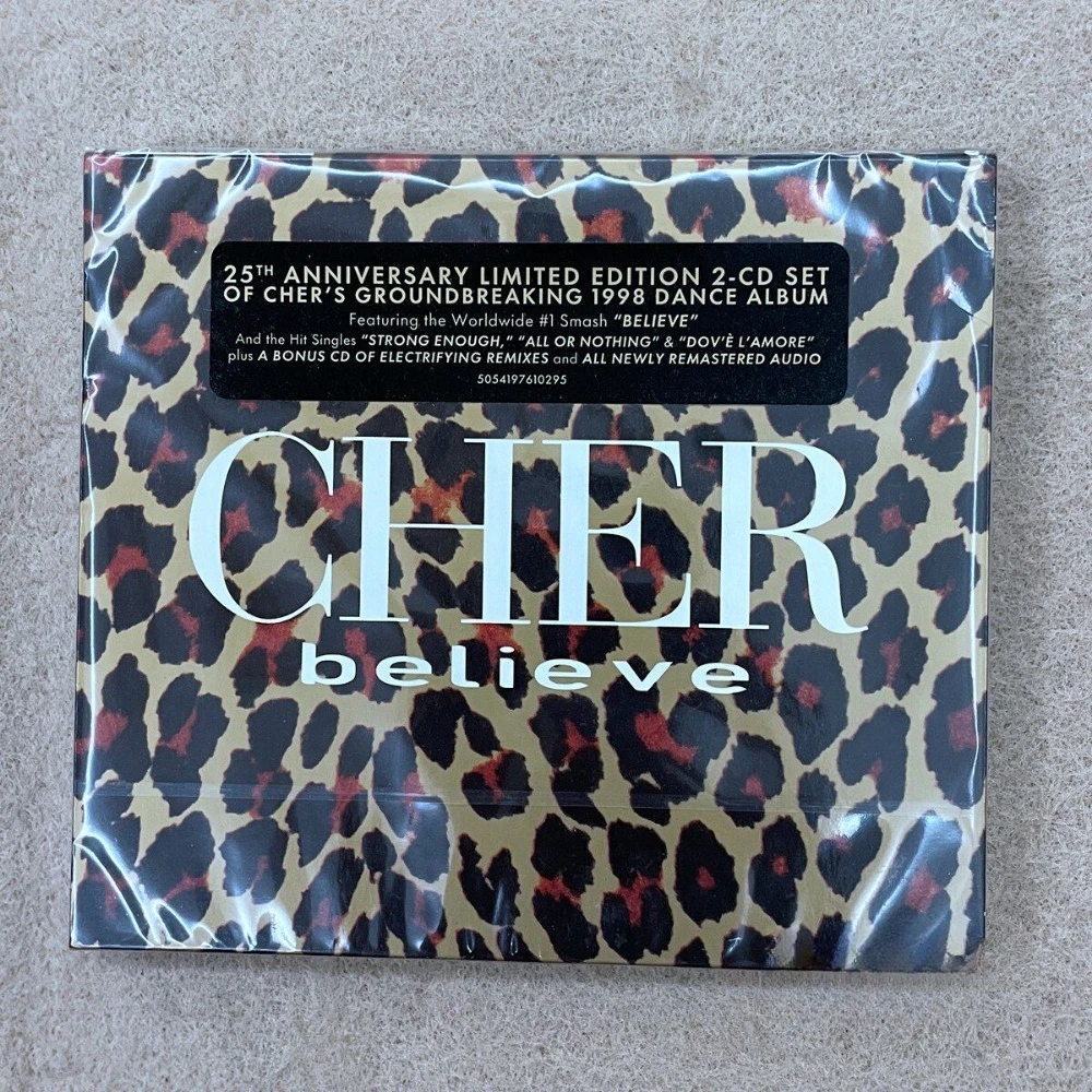 Cher Believe 25th Anniversary 2CD Strong Enough Dance Pop Classics Remastered Sellado Nuevo Best Seller Álbum de 1998