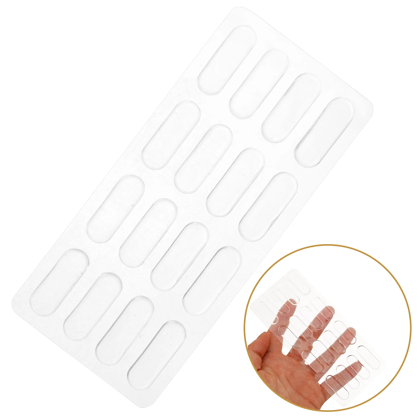 2 pezzi strisce paraurti in silicone porta dell'armadio cassetto in gomma trasparente anti collisione protezioni da parete per mobili cuscinetti da tavolo in vetro
