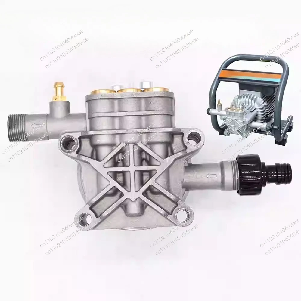 Suitable for the new LT-390 high pressure cleaner pump head car wash pump cover car wash machine high pressure pump