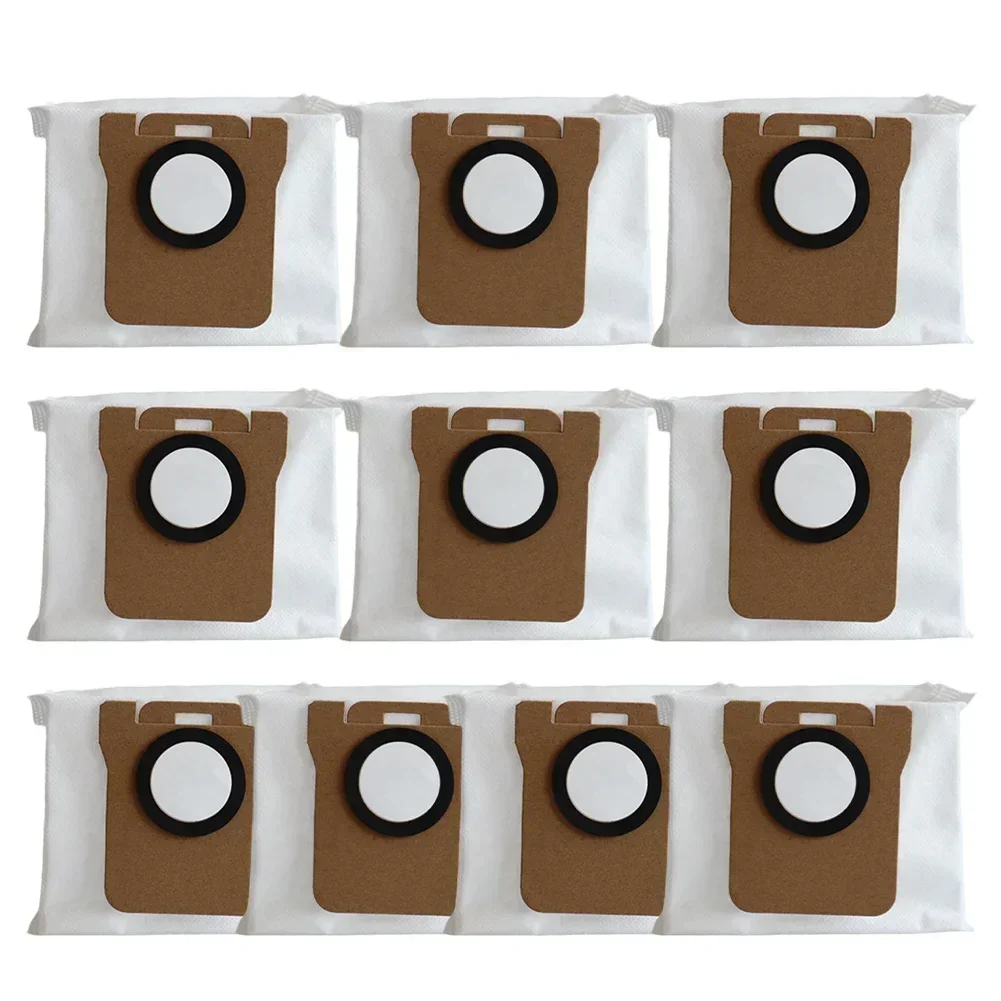 4/10pc Sacchetti per la polvere di ricambio per 360 Per Botslab S8 Plus Aspirapolvere Pezzi di ricambio Raccolta efficiente della polvere Sostituisci senza sforzo
