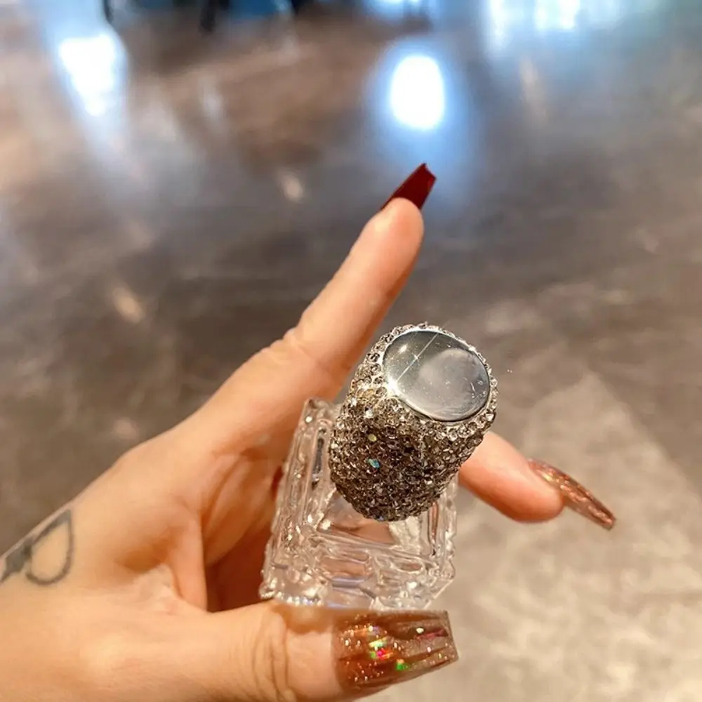 10ml Mini Perfume Bottle Empty Leak-proof Empty Cosmetic Containers with Rhinestones Refillable Perfume Dispensing Bottles