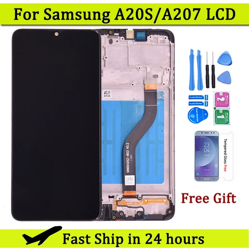 6.5\'\' Display For Samsung  A20s A207 LCD Touch Screen Digitizer For Samsung A207F/DS A207FN A207U A207W A207G/DS