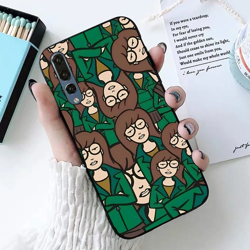 Cartoon D-Daria Cool Phone Case For Huawei P 8 9 10 20 30 40 50 Pro Lite Psmart Honor 10 lite 70 Mate 20lite