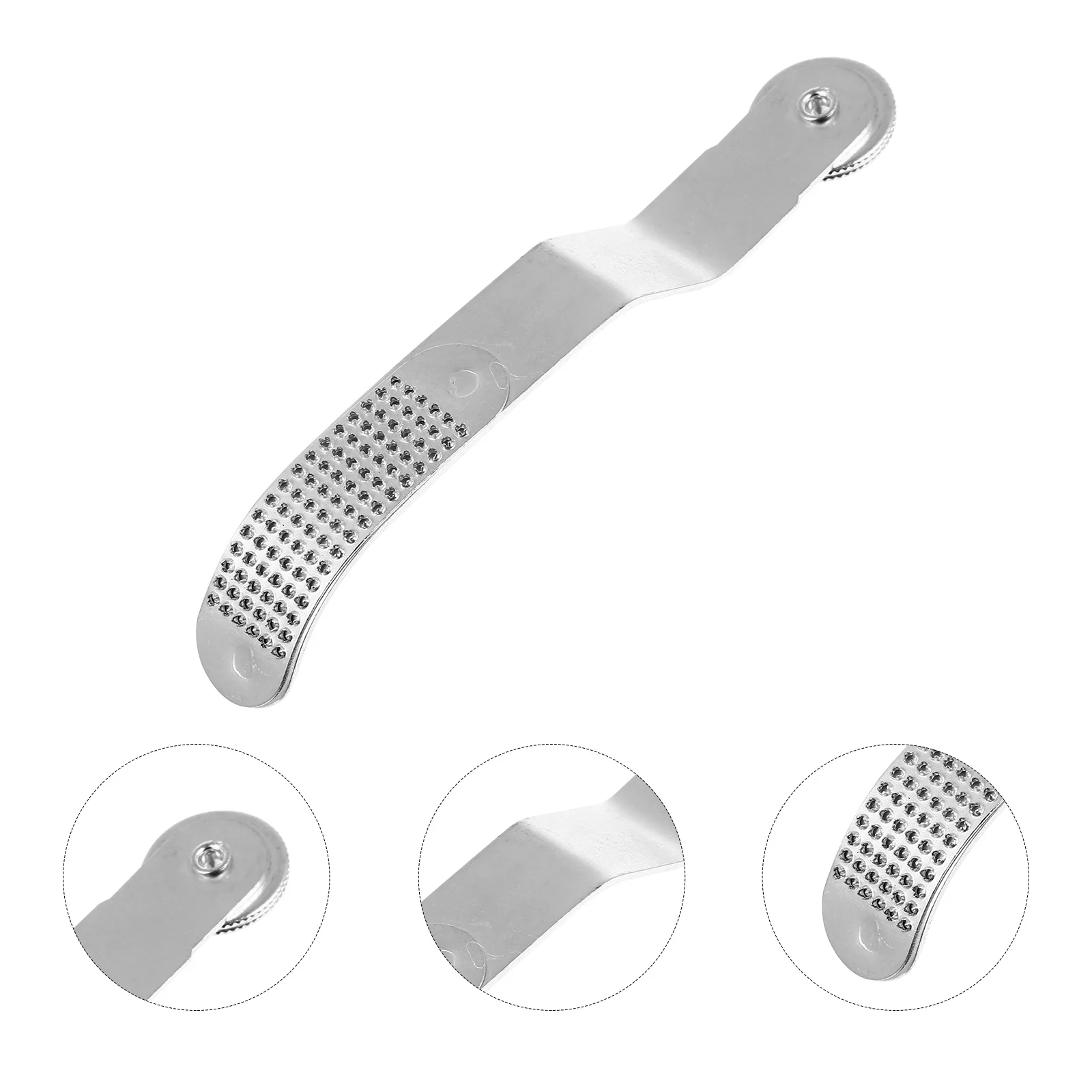 

Tire Rasp File Tool Silver Professional Steel Tire Repair Kit for Bike Patching and Roughening with Dual Function File and