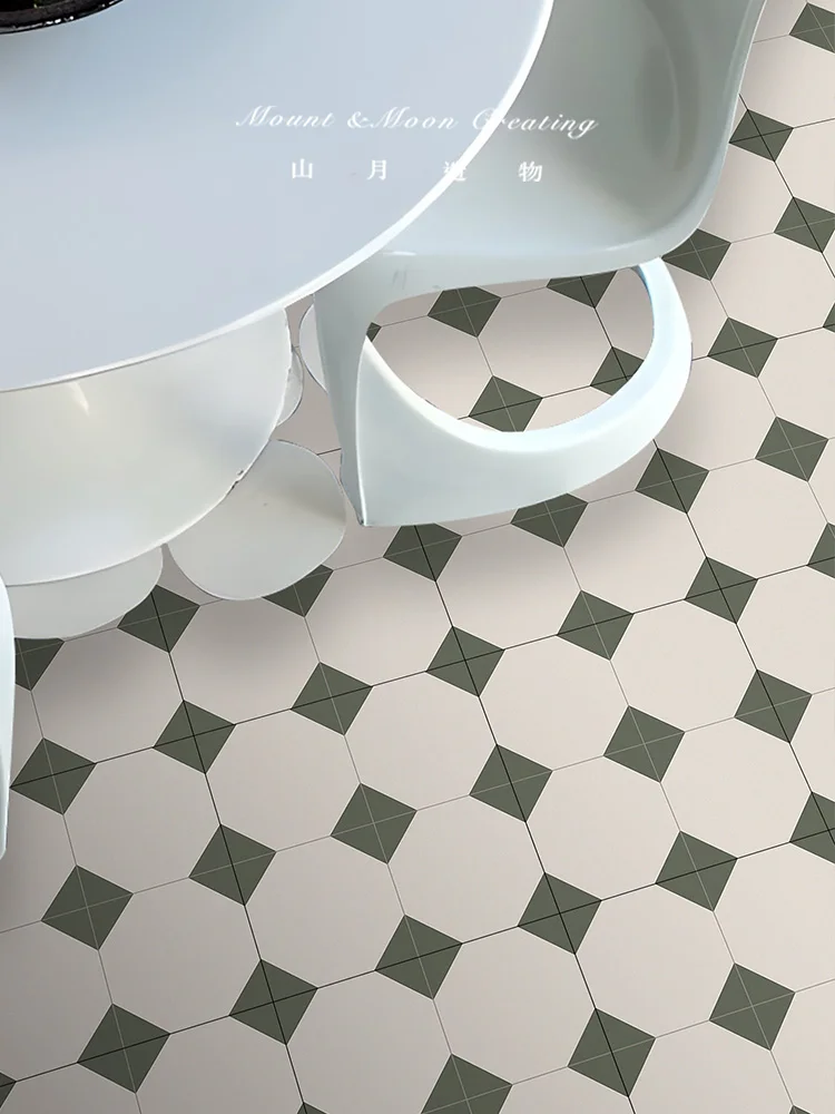 No-Skid Floor Stickers Bathroom Tile Sticker Waterproof Wall PVC Decoration Kitchen Renovation