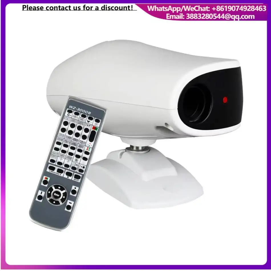 Auto Chart Projector With Digital Optotypes For Professional Eye Chart Projector Optotypes Optometry Chart Projector Ophthalmic