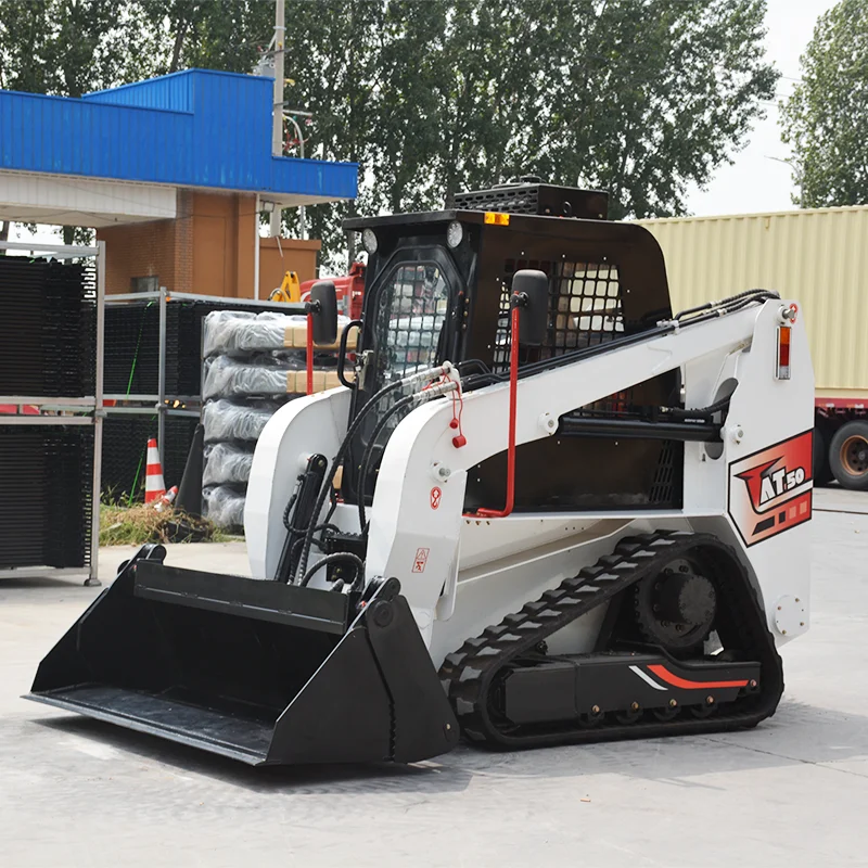 Customized High Performance Skid Steer Loader with Hydraulic System Wholesale Construction Machinery Tilt Bucket New Model 2025