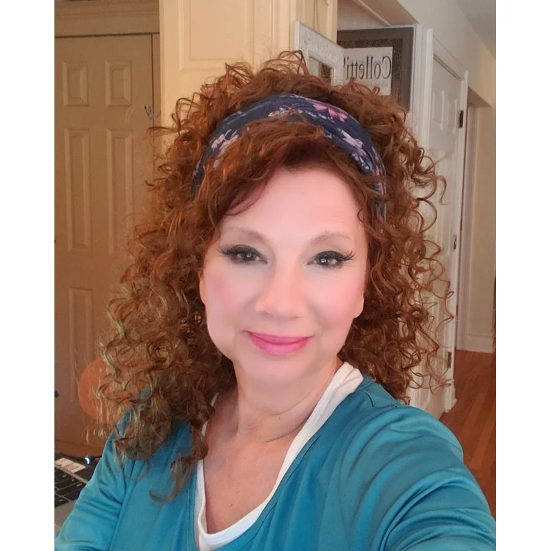 Long Curly Wigs for Women Synthetic Heat Resistant Fiber Hair Piece Light Brown