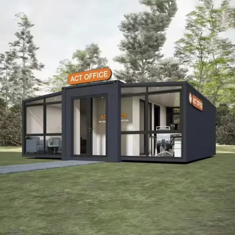 مخصص الجاهزة 20Ft 30Ft 40Ft حاوية قابلة للطي توسيع منزل المطبخ الجاهزة هيكل المنزل Casas Prefabricadas