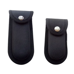 F1FD Folding Small Knife Pocket Nylon Knife Holder Holsters Case Belt Loop Multitools Horizontally Carry Knife Sheath