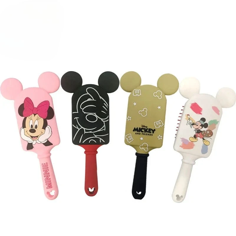 

Mickey Minnie Mouse Air Cushion Combs Disney Cartoon Fashion Massage Haircare Hairdressing Tool Hair Brush Kids Girl Gift