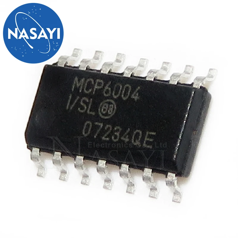 10PCS MCP6004-I/SL MCP6004 SOP-14