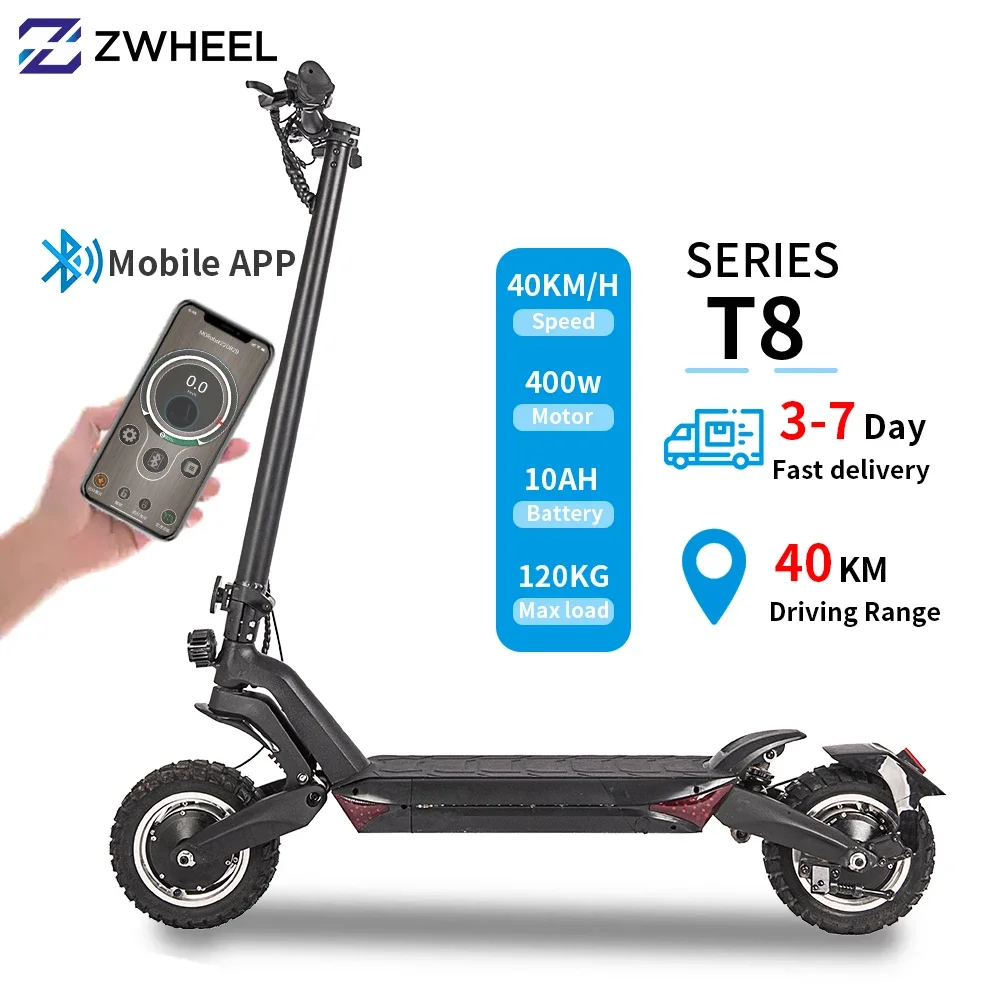 Powerful Off Road 48V 20Ah 1600W Adult Dual Motor Foldable 20 Ah Electric Scooter