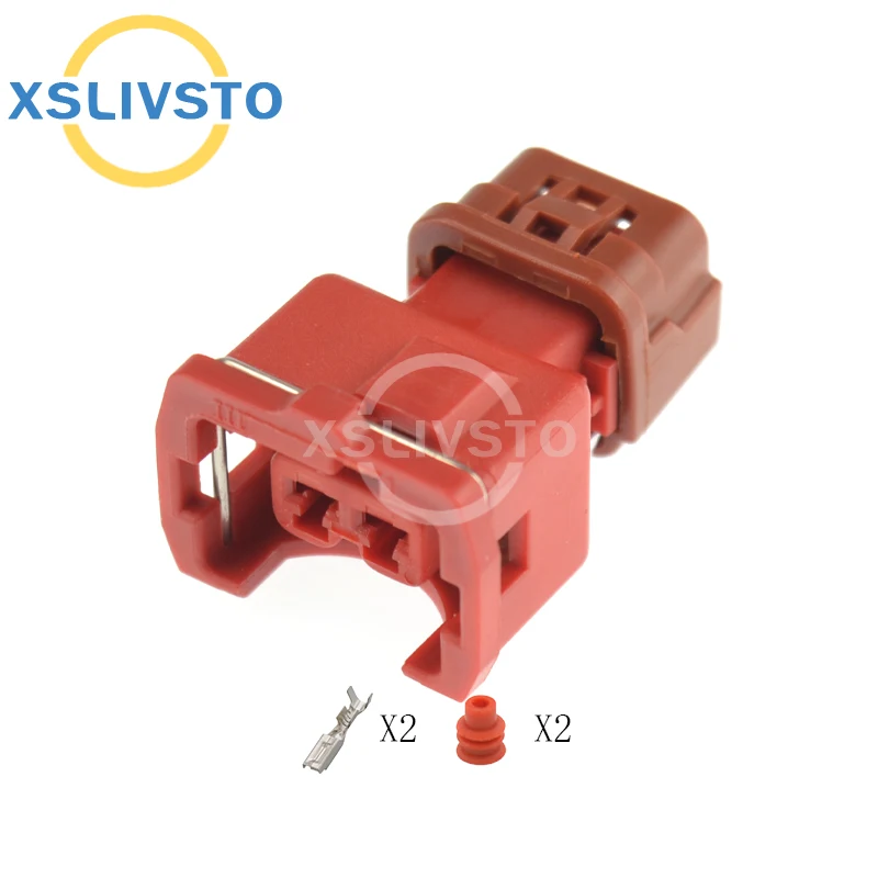 1 set  2 Pin PB187-02326 3.5mm Series Waterproof Knock Detonation Sensor Plug auto connectors DJ7023YD-3.5-21
