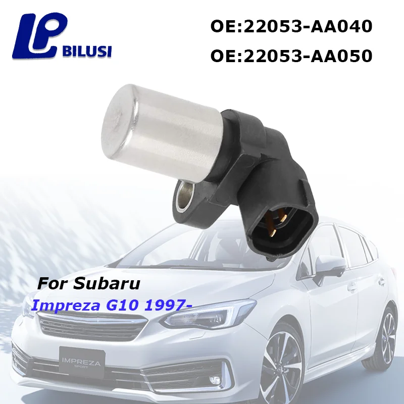 

Bilusi 22053-AA040 Crankshaft Position Sensor 2-Pin for Subaru Impreza Legacy Forester Outback XV BRZ WRX 22053AA040