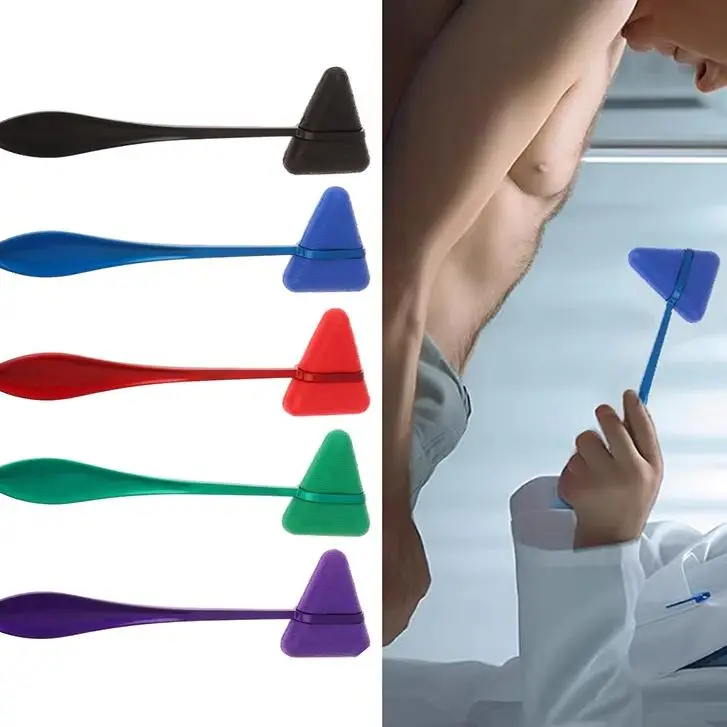 

Zinc Alloy+ABS Neurological Hammer - Triangular Professional Percussion Mallet for Diagnostic Exams