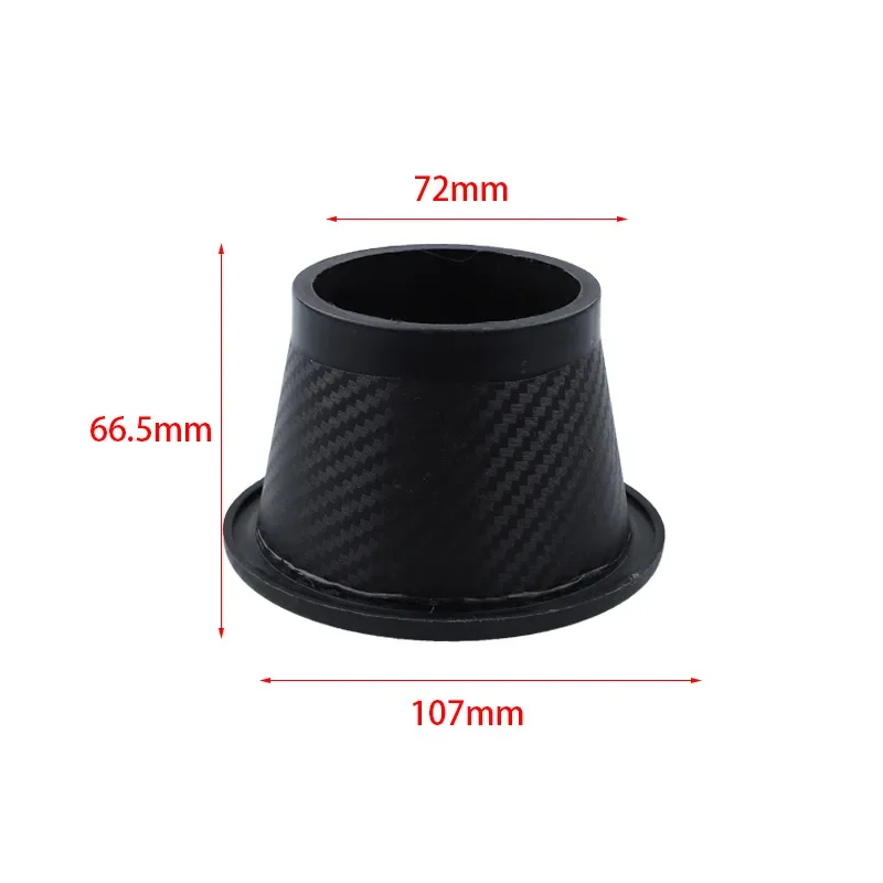 العالمي سيارة المصد الأمامي القبول الهواء توربو أنابيب دخول الهواء عدة ABS التوربينات مدخل عدة الأنابيب قمع الهواء ألياف الكربون نظرة