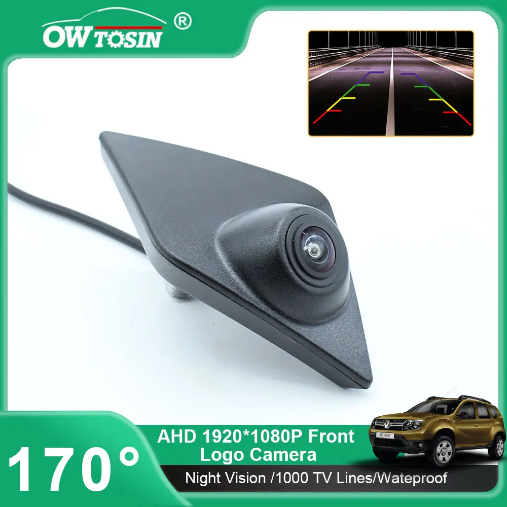 170°AHD 1920*1080P Front Logo View Car Camera For Renault Megane 2 Clio 4 RS Master 3 Kadjar Scenic Fluence Vehicle Camera