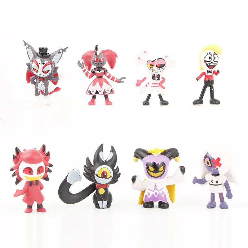 

New Product Hazbin Hotel Evil Boss Peripheral Doll Gift Hell Inn Clown Figure Ornament