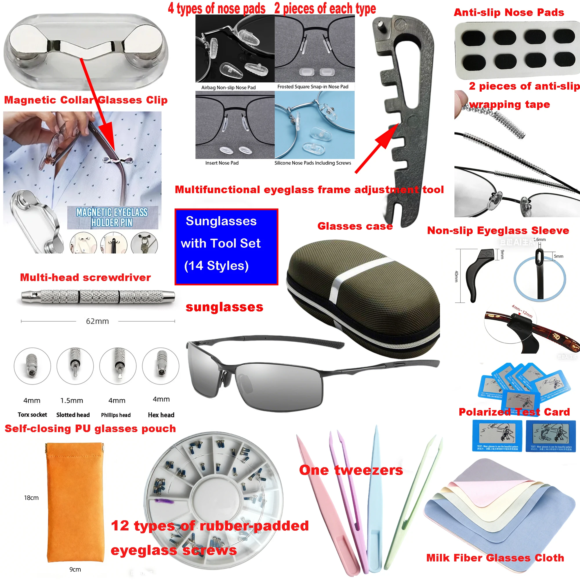 Sonnenbrille Polarisierte Fahrbrille Farbe Nachtsichtbrille Radfahren Straße Kask Bicchieri Männer Shades Cascos Pesca