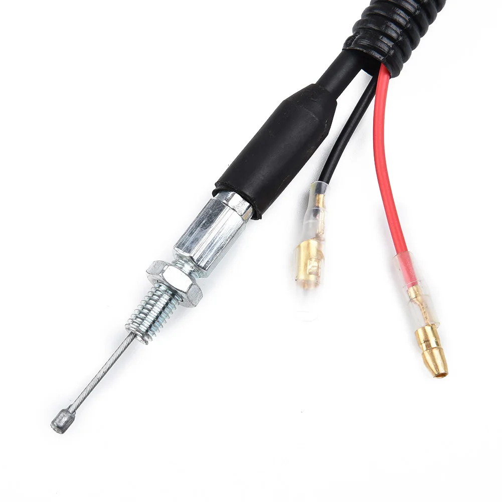 Throttle Control Switch Handlebar with Trigger Cable for Brush Cutter 139 140 Compatible with 26mm Tube Trimmers