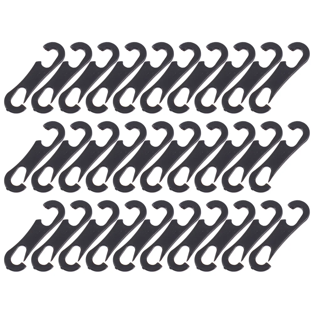 

100Pcs Car Seat Cushion Hooks Plastic Auto Cover Clips Car Interior Fastening Hooks Vehicle Seat Cover Locking Accessories