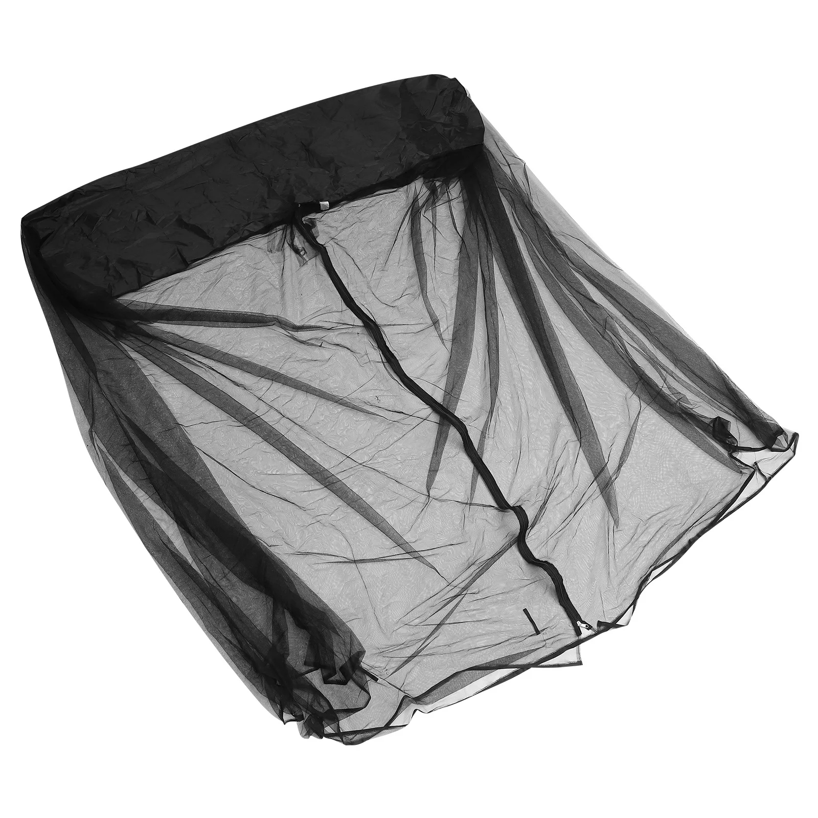 

Premium Garden Swing Chair Mosquito Net Durable Polyester Zipper Closure Protective Mesh Canopy Outdoor Patio Hammock Net