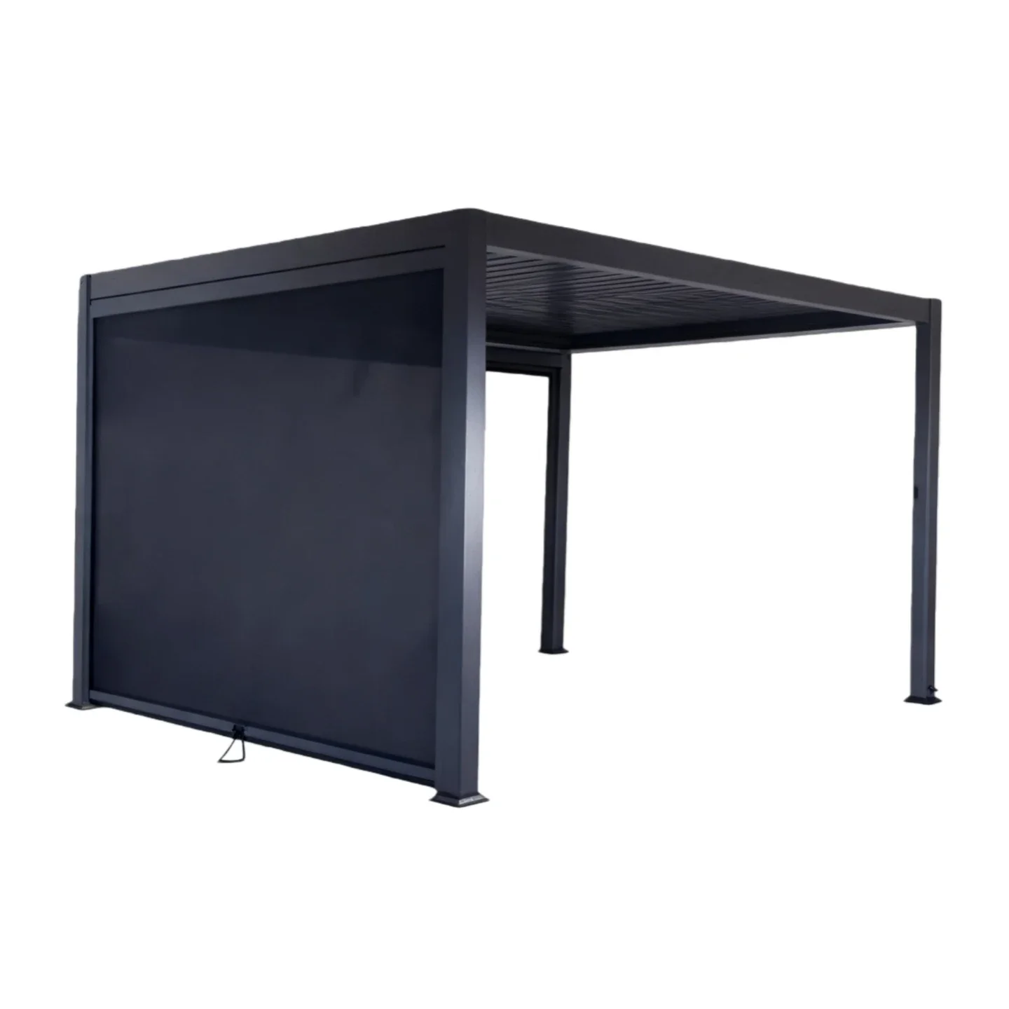 

Aluminum Alloy Outdoor Louvered Pavilion Pergola Durable and Stylish Overhang Structure for Garden or Patio