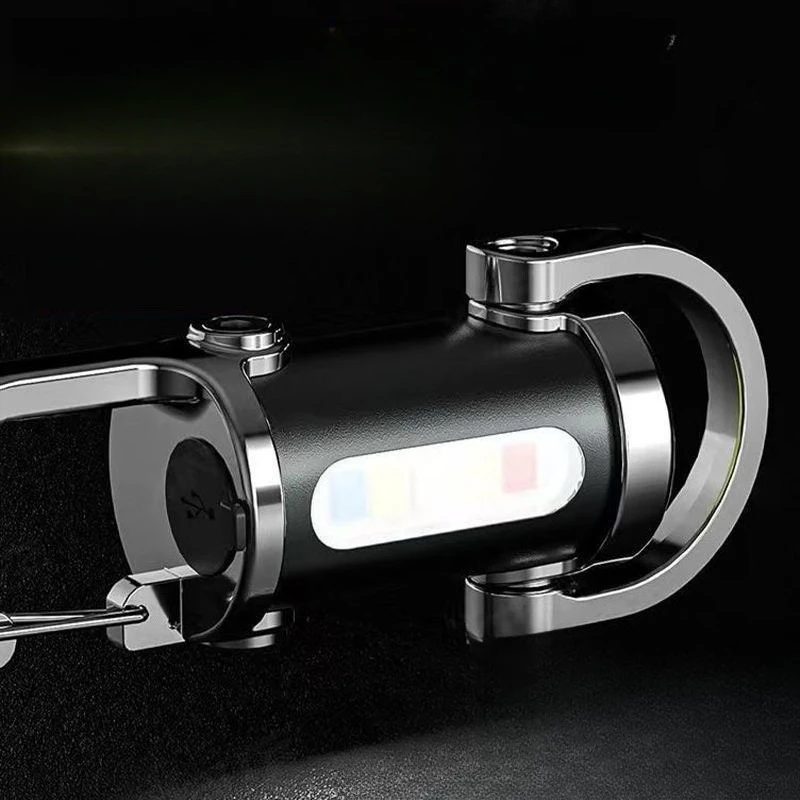 

Multi functional mini keychain light, outdoor portable hook pocket lighting, floodlight, flashlight