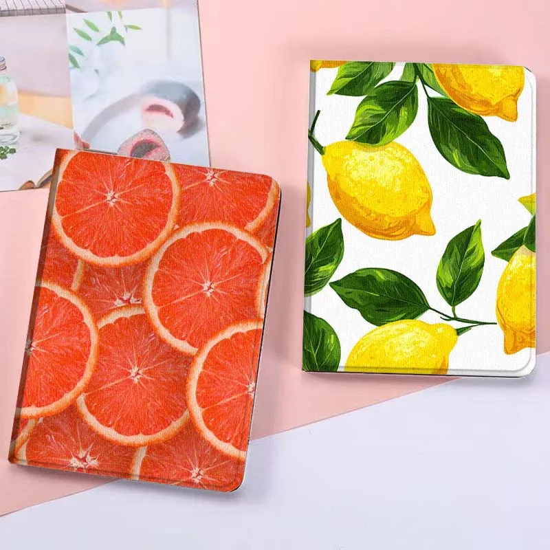 

Fruit Lemon Pomelo Color For Xiaoxin Lenovo Tab Pad K11 K10 M10 P11 3rd Plus Pro Legion Y700 Y900 Gen4 2 Tablet Case Gift