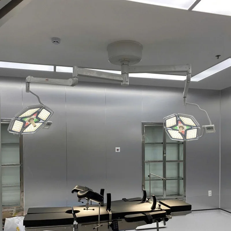 LED Surgical Operation Lighting Shadowless Ceiling-Mounted Lamp